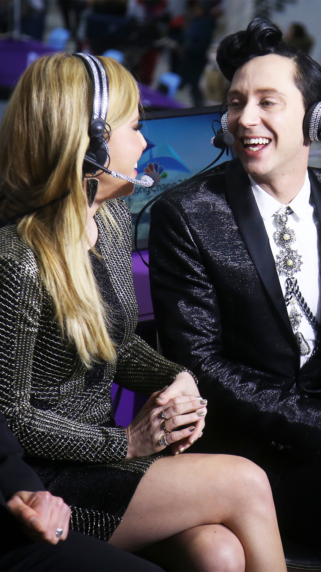 Tara Lipinski, Johnny Weir, 2018 Winter Olympics Tara Lipinski, Johnny Weir, 2018 Winter Olympics